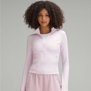 Lululemon Define Cropped Jacket Meadowsweet Pink